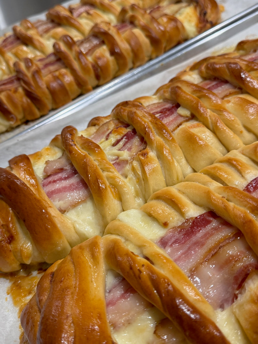 Pan de Queso y Tocineta